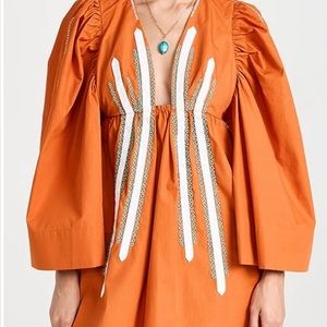 New Season Fortela Orange Arya Dress